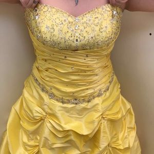 belle style sweet 16 dress
